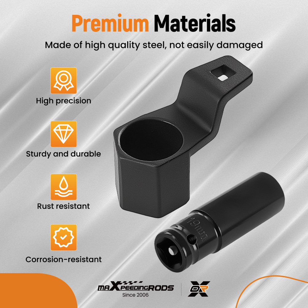 19mm Crank Bolt Removal Tool compatible for Honda CR-V Element Accord 1997-Onward