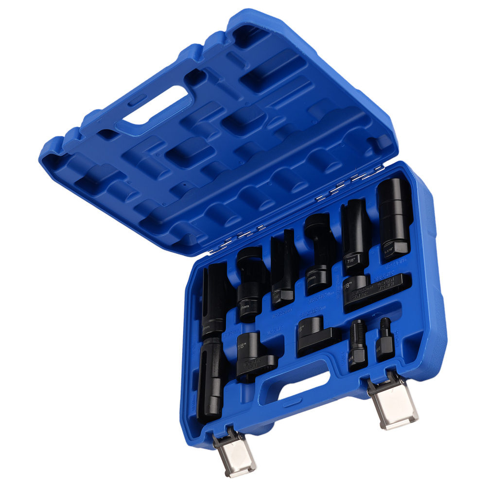 1/2 3/8 Drive Oxygen Sensor Socket 22mm 27mm 29mm 7/8 1 1-1/16 Set