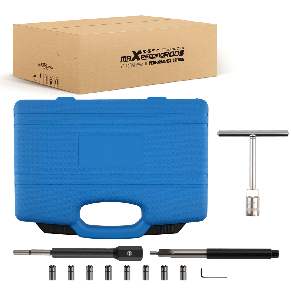 11pc Diesel Engine Carbon Cleaner Tool Kit for Cars Injector compatible for Seat Cutter Set