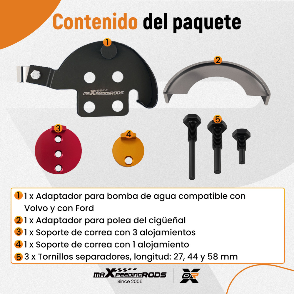 Herramienta Correa compatible para Dacia Logan compatible para BMW 535 compatible para Fiat Siena compatible para Citroen Relay FordES