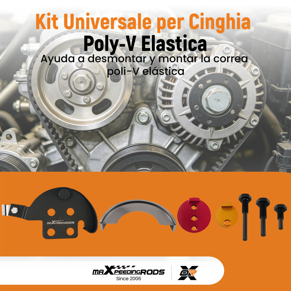 Herramienta Correa compatible para Dacia Logan compatible para BMW 535 compatible para Fiat Siena compatible para Citroen Relay FordES