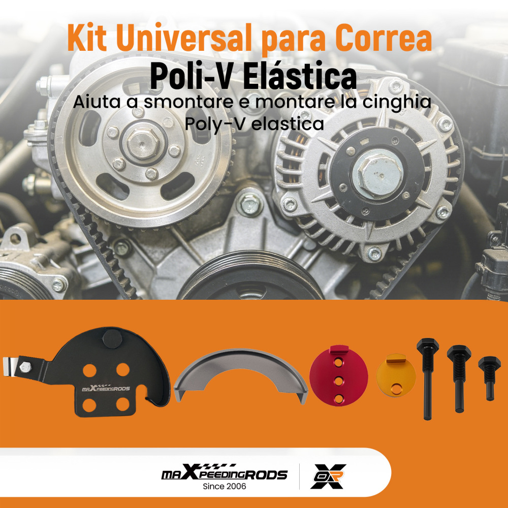 Attrezzi Cinghia compatibile per Chrysler Voyager Adattatore Puleggia Professionale