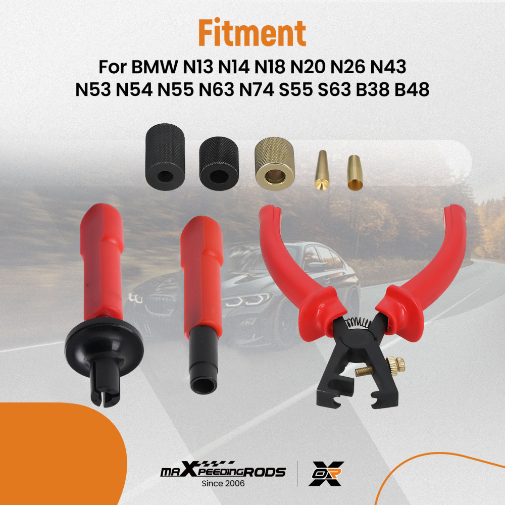 Fuel Injector Seal Remover Fitting Install Tool compatible for BMW N55 N63 S55 S63 B38 B48