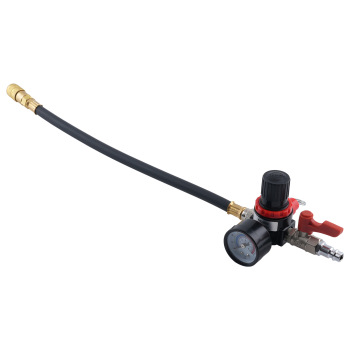Turbo Boost compatible for Checker Kit 16 Adapters Pressure Gauge Regulator for Cars HGV