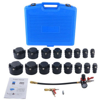 Turbo Boost compatible for Checker Kit 16 Adapters Pressure Gauge Regulator for Cars HGV