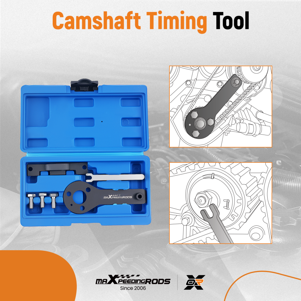 Camshaft Kit compatible for Fiat Panda Punto 500 Seicento Doblo 1.1 1.2 1.4 8V 303-1479