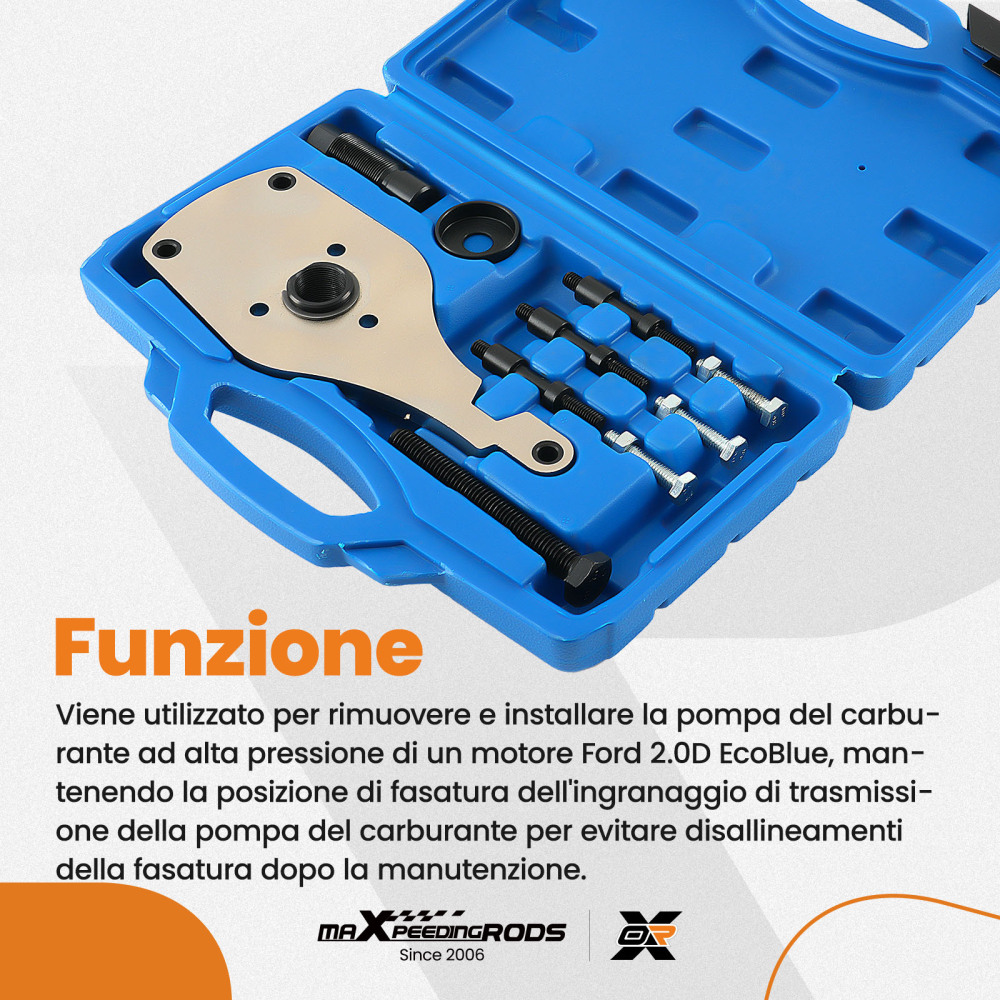 Attrezzo Installazione Pompa Iniezione compatibile per Ford Transit 2016+ YNR6