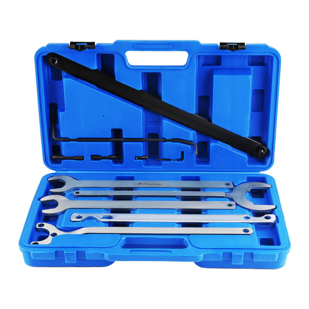 Cooling Fan Clutch Tool compatible for BMW Mercedes-Benz Ford Water Pump Wrench Set