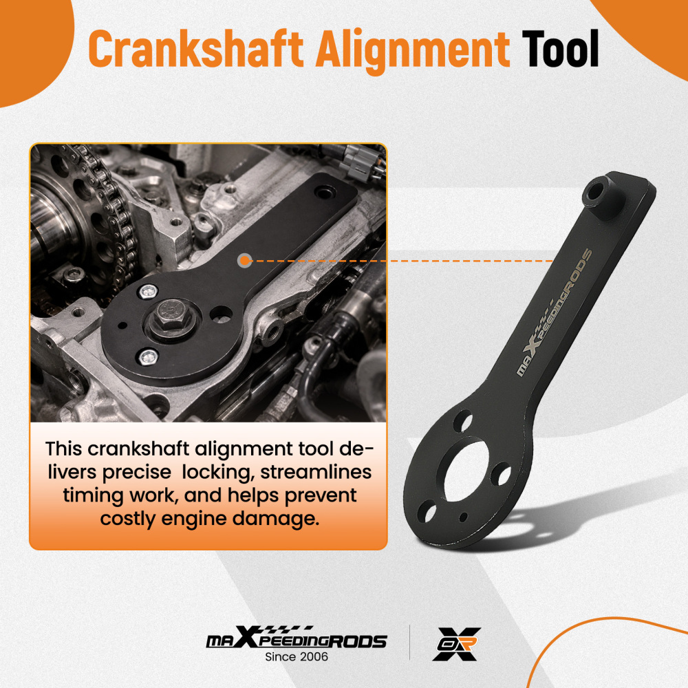 Camshaft Lock Tool Set compatible for Alfa Romeo Giulietta MiTo 1.4L 940A2.000