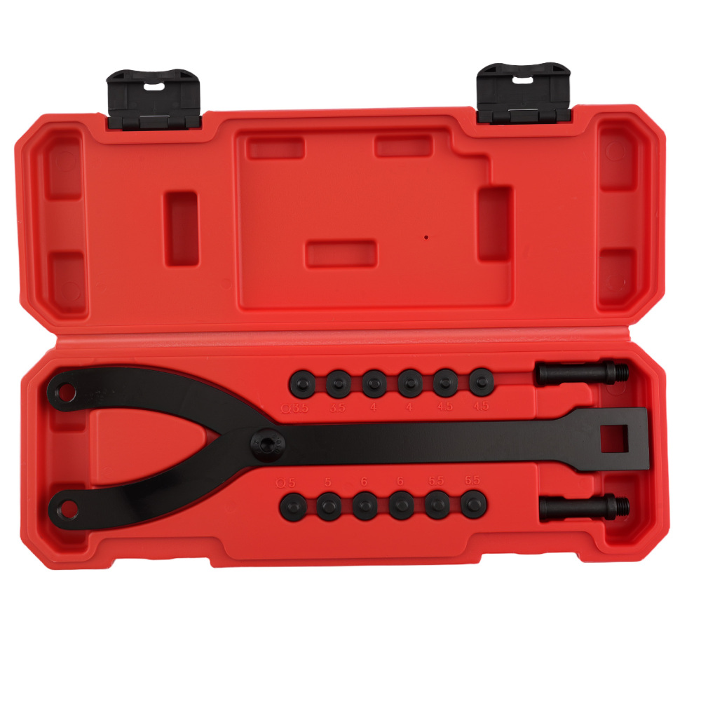 Adjustable Variable Pin Spanner Wrench Tool Drive Fan Clutch Pully Holder Wrench