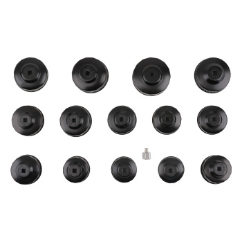 16pc Engine Oil Filter Socket Set compatible for Honda Mitsubishi Isuzu 65-100mm