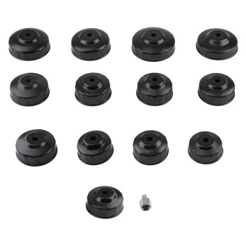 16pc Engine Oil Filter Socket Set compatible for Honda Mitsubishi Isuzu 65-100mm