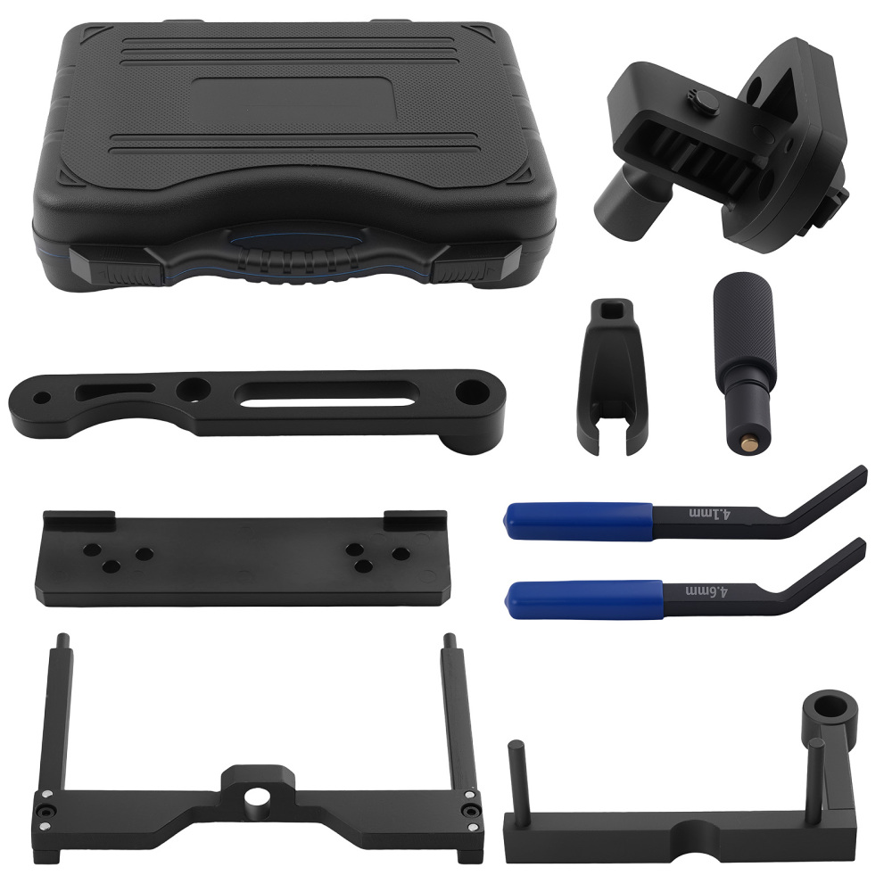 9PCS Engine Timing Tool Kit for Detroit Diesel DD15 DD13 with Storage compatible for Case