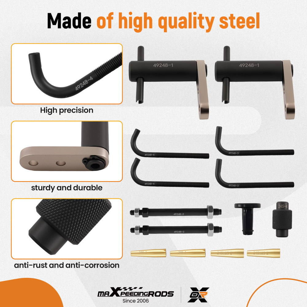 6706 Fuel Injector Rail Assembly Remover Tool EN-49248 compatible for Chevy GMC Cadillac GM