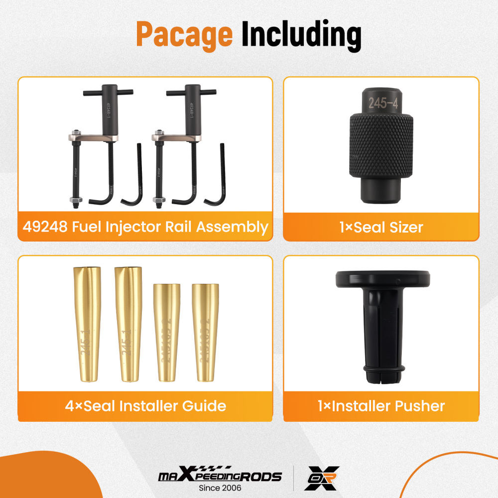 6706 Fuel Injector Rail Assembly Remover Tool EN-49248 compatible for Chevy GMC Cadillac GM