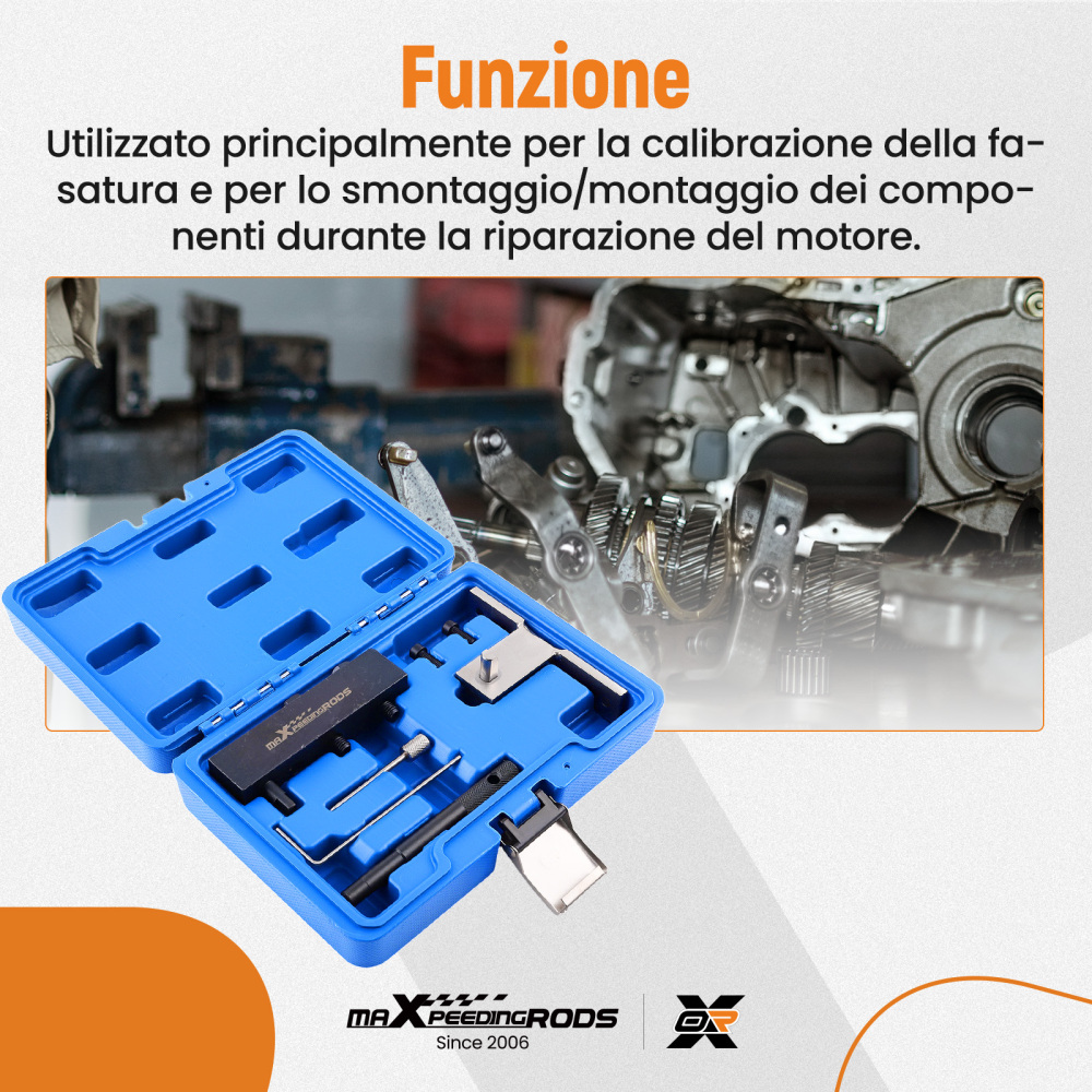 Kit Attrezzi Distribuzione compatibile per Opel Astra B16DTJ EN-51143 EN-6130