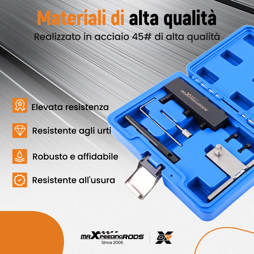 Kit Attrezzi Distribuzione compatibile per Opel Astra B16DTJ EN-51143 EN-6130