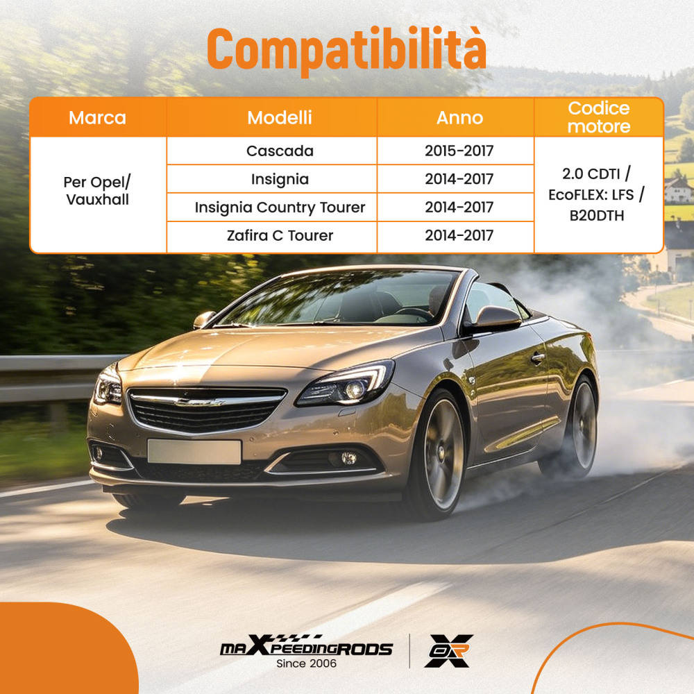 Attrezzi Bloccaggio Motore compatibile per Opel Insignia CDTi ecoFLEX 2014-17 EN-51413-2