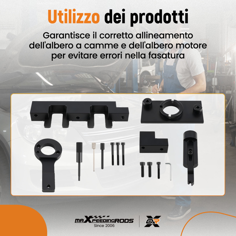Attrezzi Bloccaggio Motore compatibile per Opel Insignia CDTi ecoFLEX 2014-17 EN-51413-2