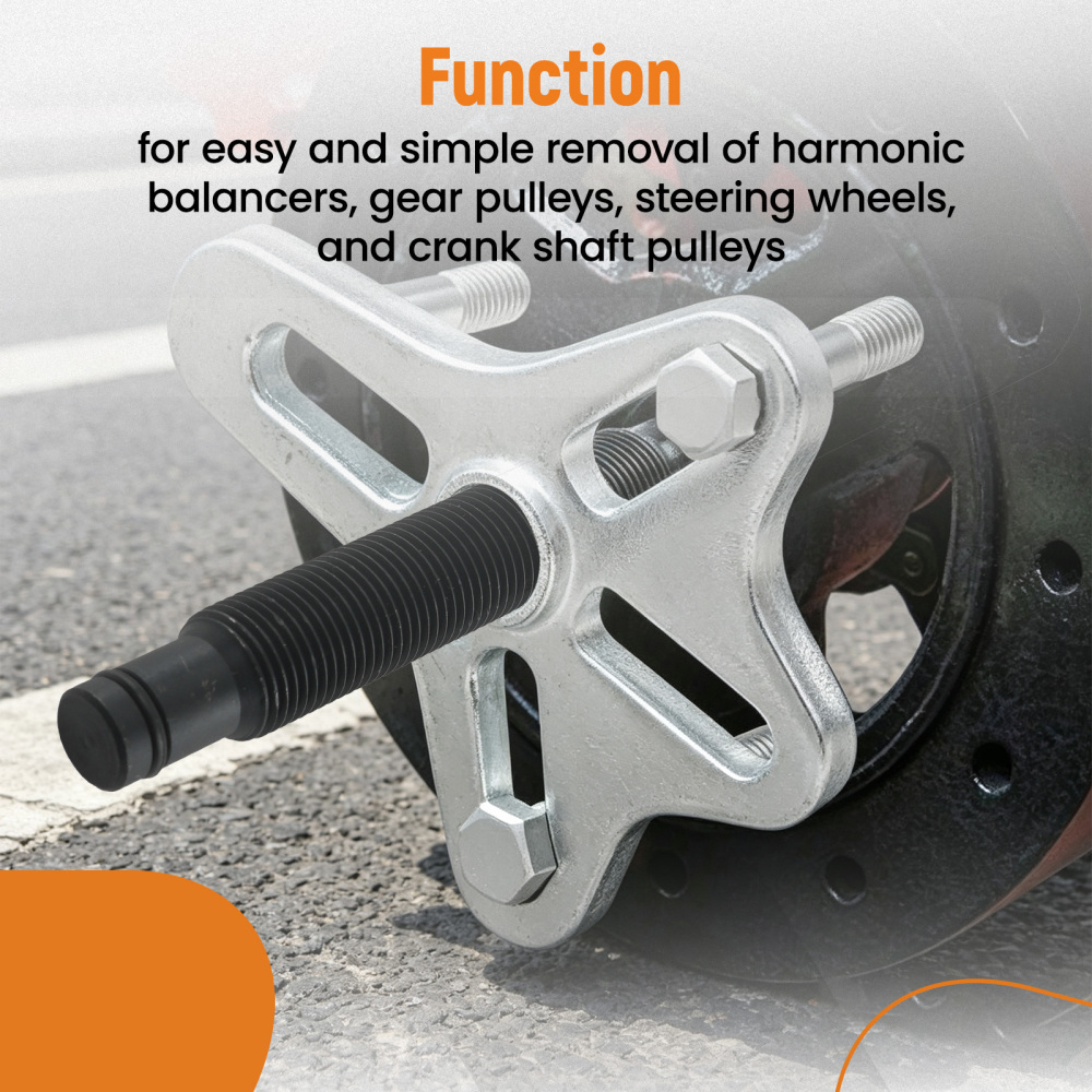 13pc Harmonic Balancer Puller Tool for Engine Crank Shaft Gear Pulleys