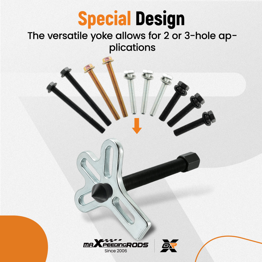 13pc Harmonic Balancer Puller Tool for Engine Crank Shaft Gear Pulleys