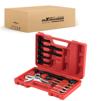 13pc Engine Harmonic Balancer Puller for Gear Pulleys Carbon Steel Tool Kit