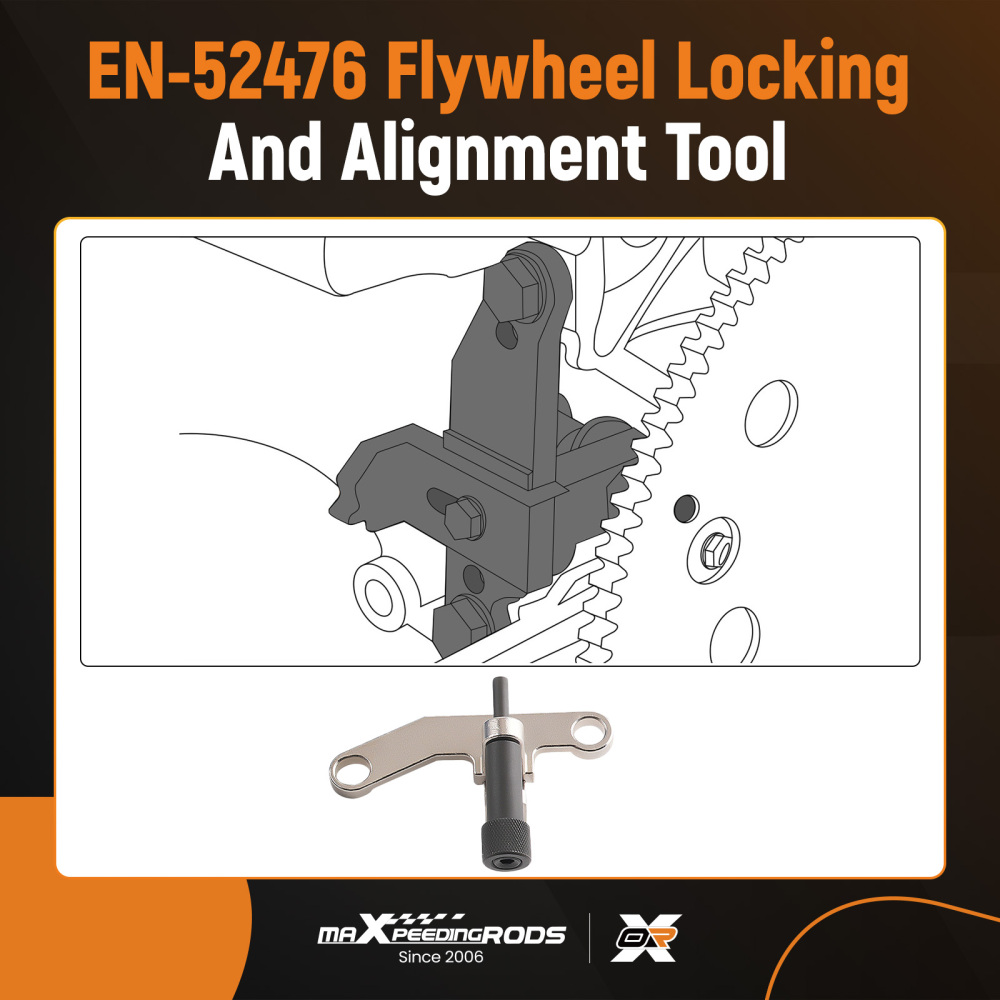 Camshaft AlignmentTiming Kit compatible for GMC Sierra 2.7L 2019+ EN-52462-A EN-52461-200