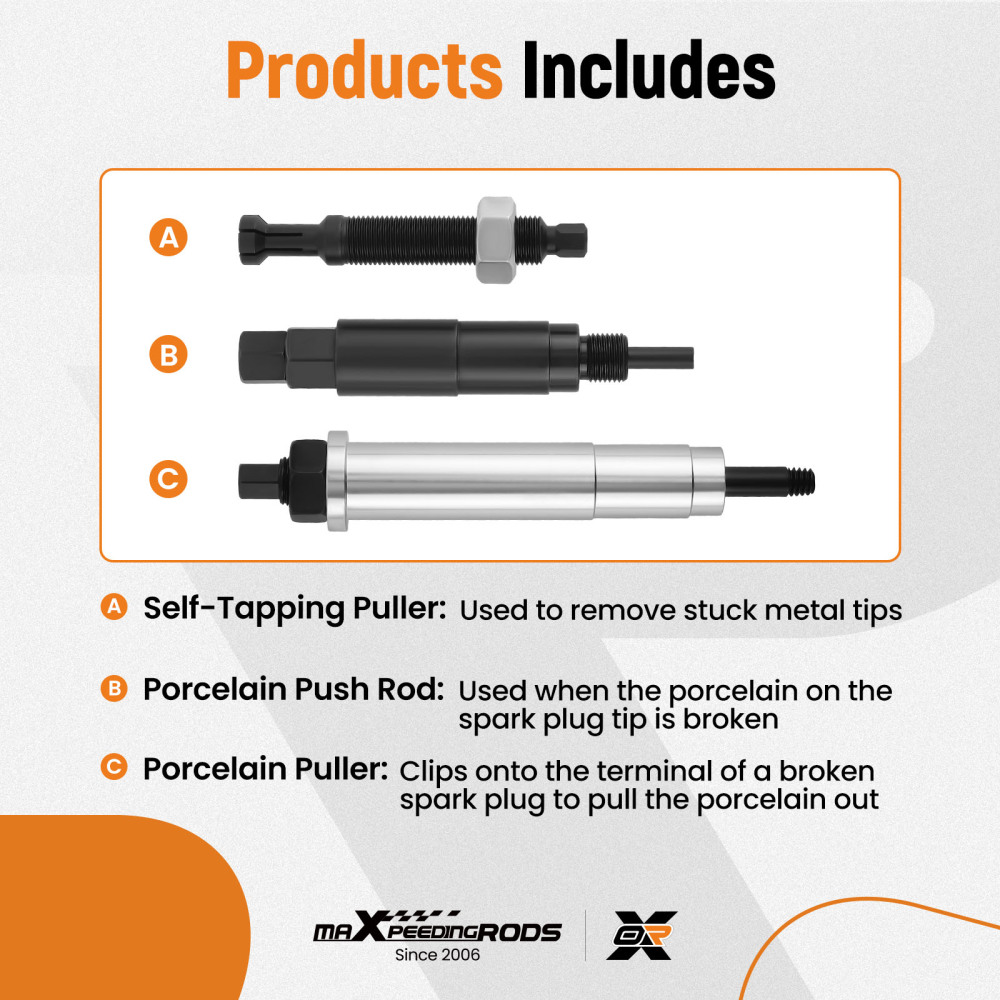 Broken Spark Plug Remover Tool Kit Remove Extractor fit Expedition 2004-2014