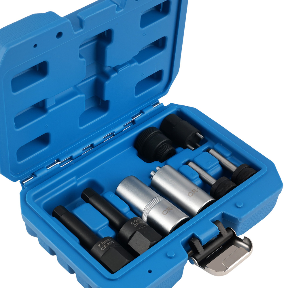 Kit Outil Extracteur Injecteur Common Rail Diesel avec Douille 8 Pans Démontage