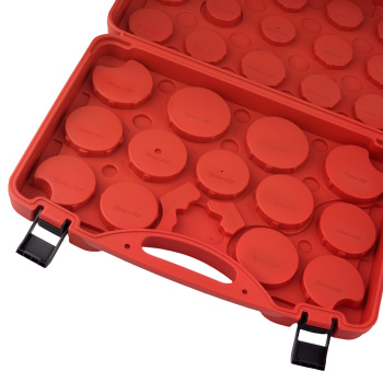 30 Piece Oil Filter Socket Set for Automotive Car Service Tool Kit w/ Compatible for Case