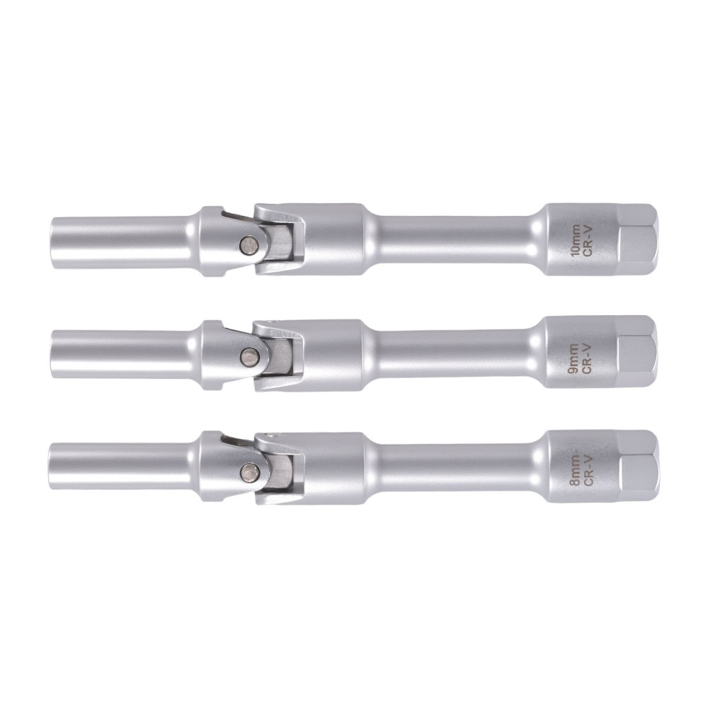 6PCS 180° Socket Set 8-16mm compatible for Mercedes-Benz BMW Fiat Ford 3/8 Drive 6pc