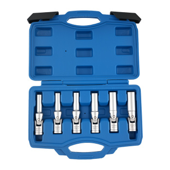 Professional Pro Plus Glow Plug Socket Set for Engine 8mm-16mm Drive with compatible for Case