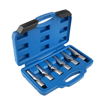Professional Pro Plus Glow Plug Socket Set for Engine 8mm-16mm Drive with compatible for Case
