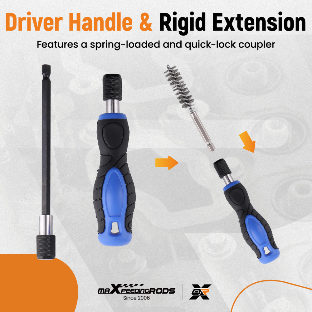 Stainless Steel Diesel Engine Cleaning Kit Professional Injector Tool Set