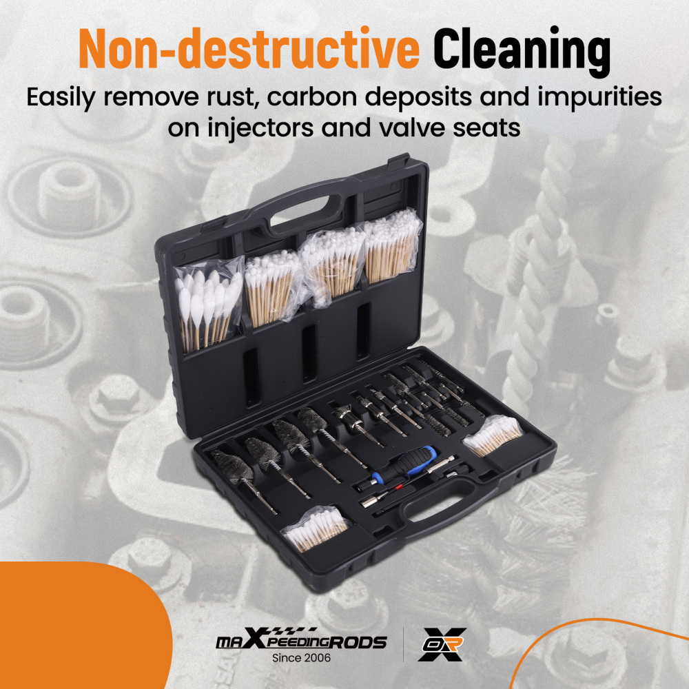 Stainless Steel Diesel Engine Cleaning Kit Professional Injector Tool Set
