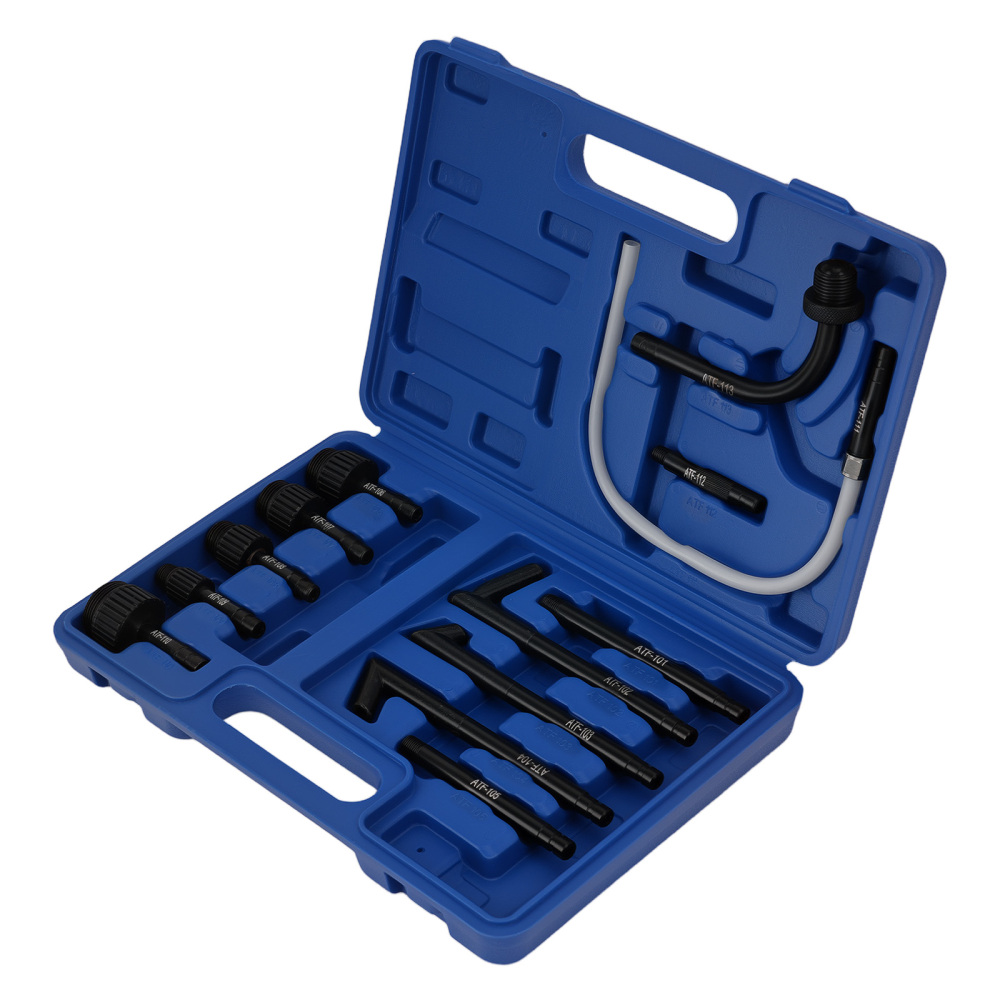 8L ATF Engine Fluid System Professional Tool with 14 AdaptersSafety Valve