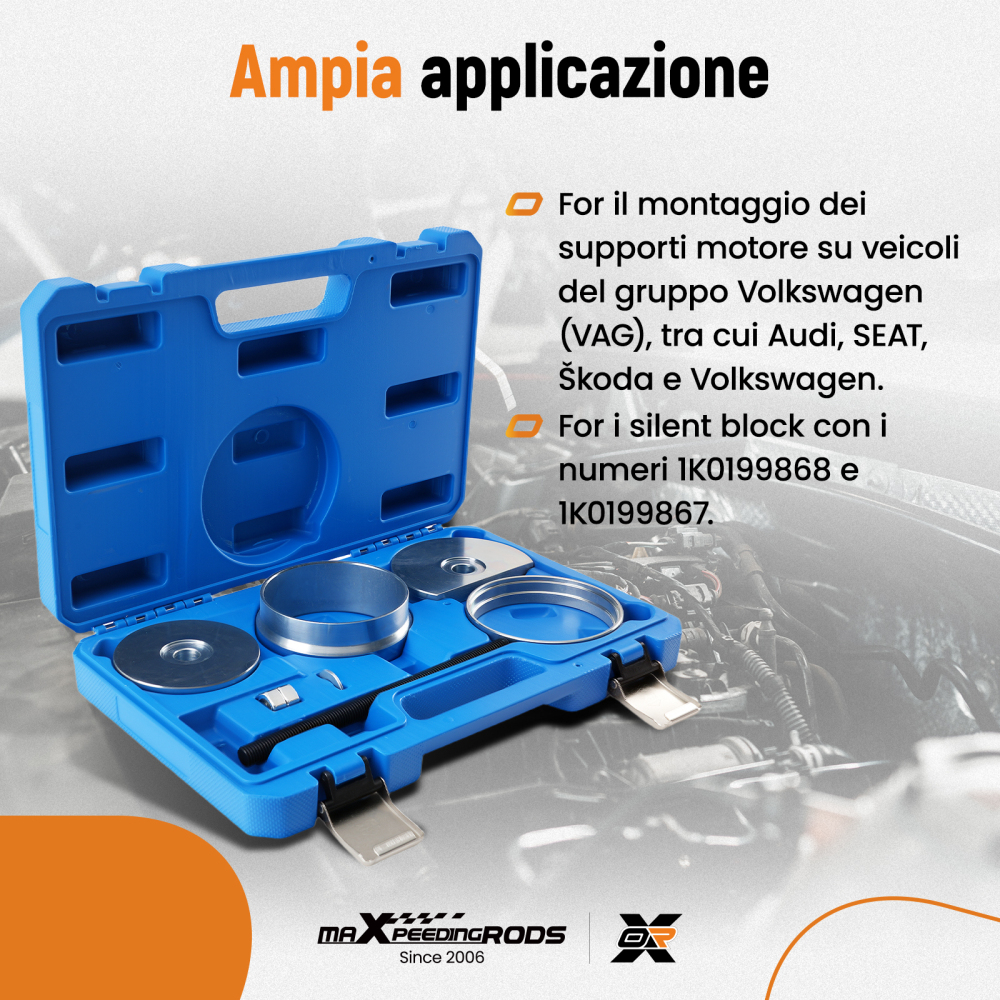 Attrezzo Installazione Motore compatibile per VW Golf V VI VII compatibile per Audi A3 8P 8V 1K0199868