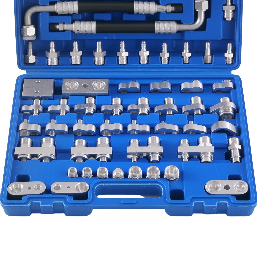 56x Car Truck A/C Air Conditioning Compressor Leak Detector Tester Adaptor Tool