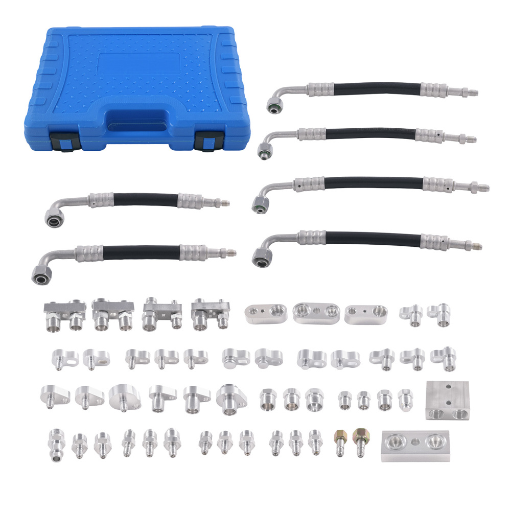 56x Car Truck A/C Air Conditioning Compressor Leak Detector Tester Adaptor Tool