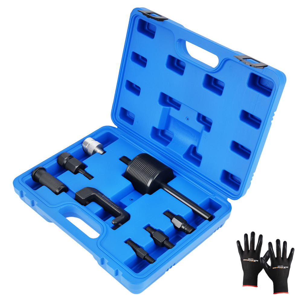 8PC Injector Removal Tool Set compatible for Mercedes Benz CDI 611 612 613 646 647 648