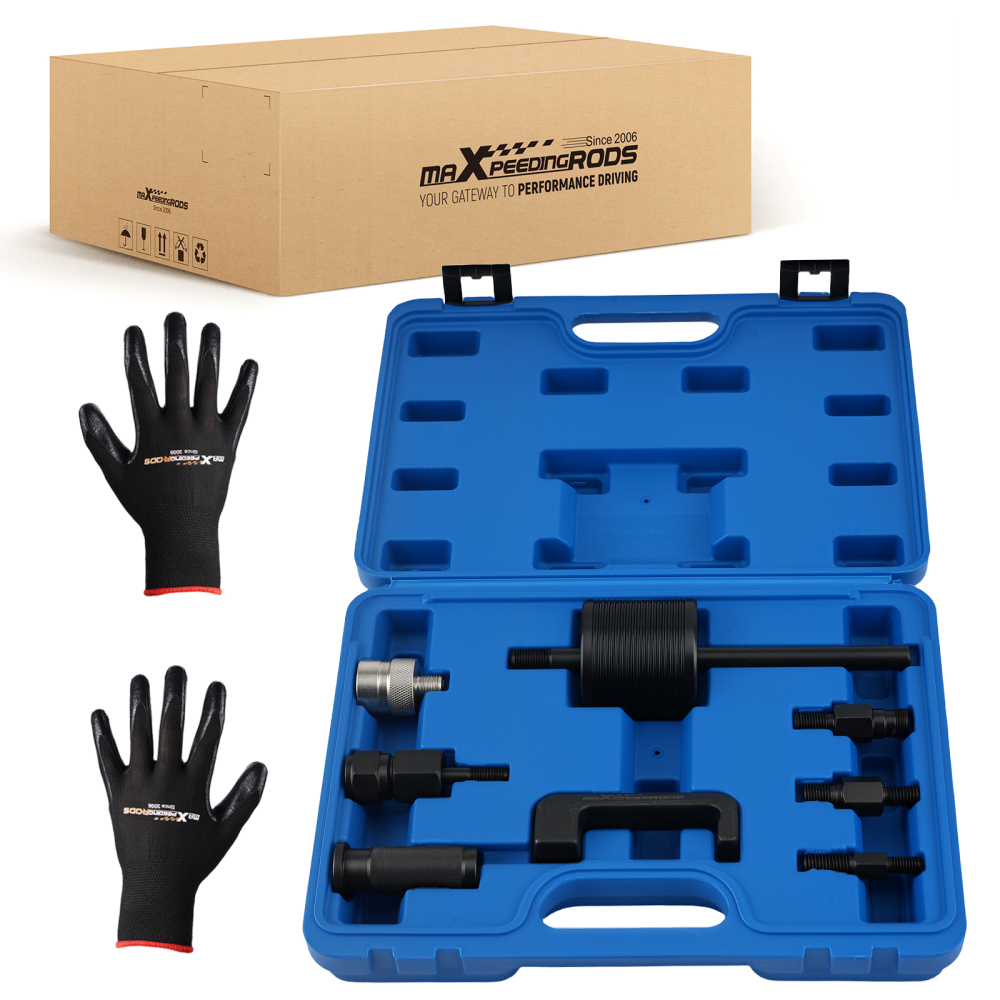 8PC Injector Removal Tool Set compatible for Mercedes Benz CDI 611 612 613 646 647 648