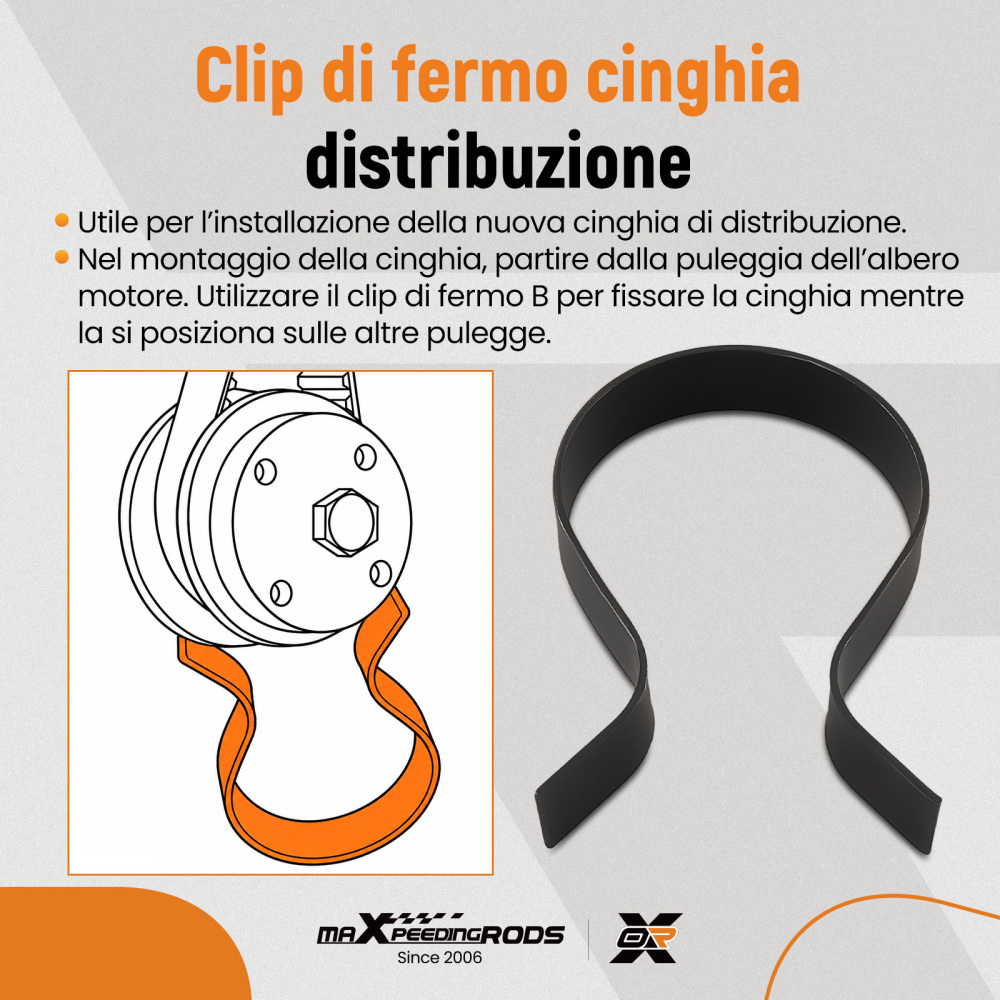 Kit Utensili Catena Distribuzione compatibile per Citroën Berlingo 2.0 1999-2007