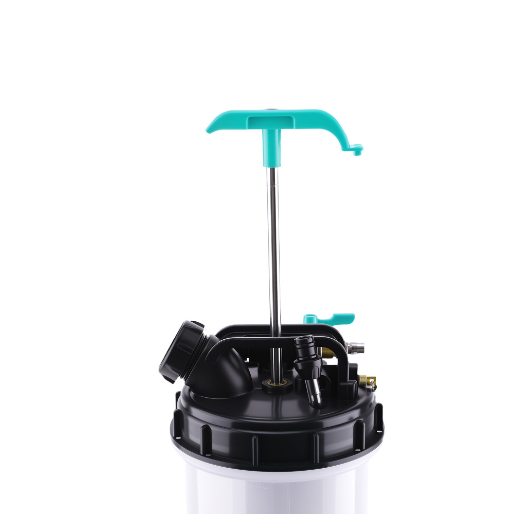 2.5 Gallon Fluid Extractor Pump Manual Pneumatic Oil Transfer Tool with 5ft Hose