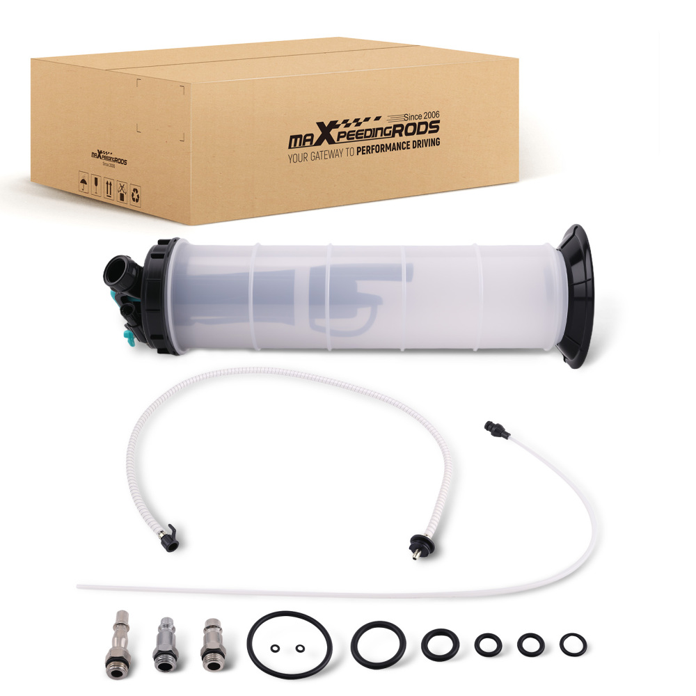 2.5 Gallon Fluid Extractor Pump Manual Pneumatic Oil Transfer Tool with 5ft Hose