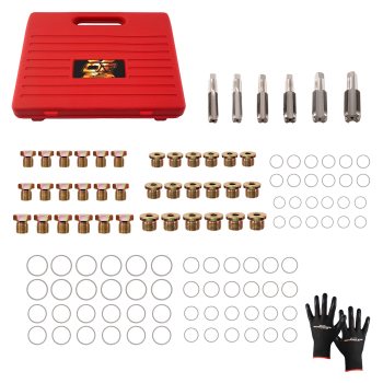 114PC Oil Pan Thread Repair Kit for Passenger Cars Light Trucks M13-M22 Steel