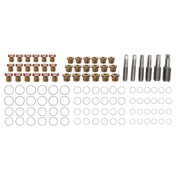 114X Oil Pan Thread Repair Kit for Cars Trucks M13-M22 Drain Plug Tap Washer Set