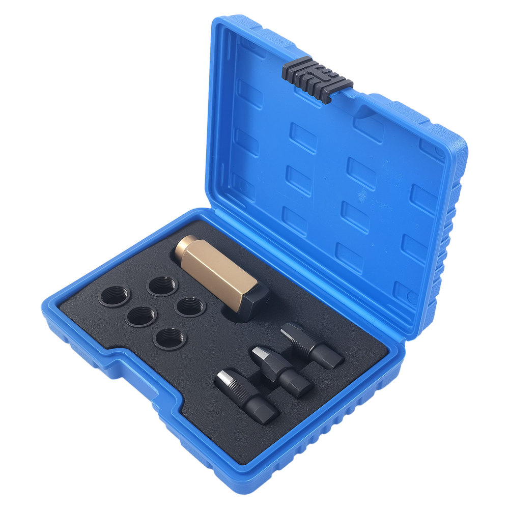 Lambda O2 Sensor Thread Kit M18 M20 Repair Tool with ReamerInserts