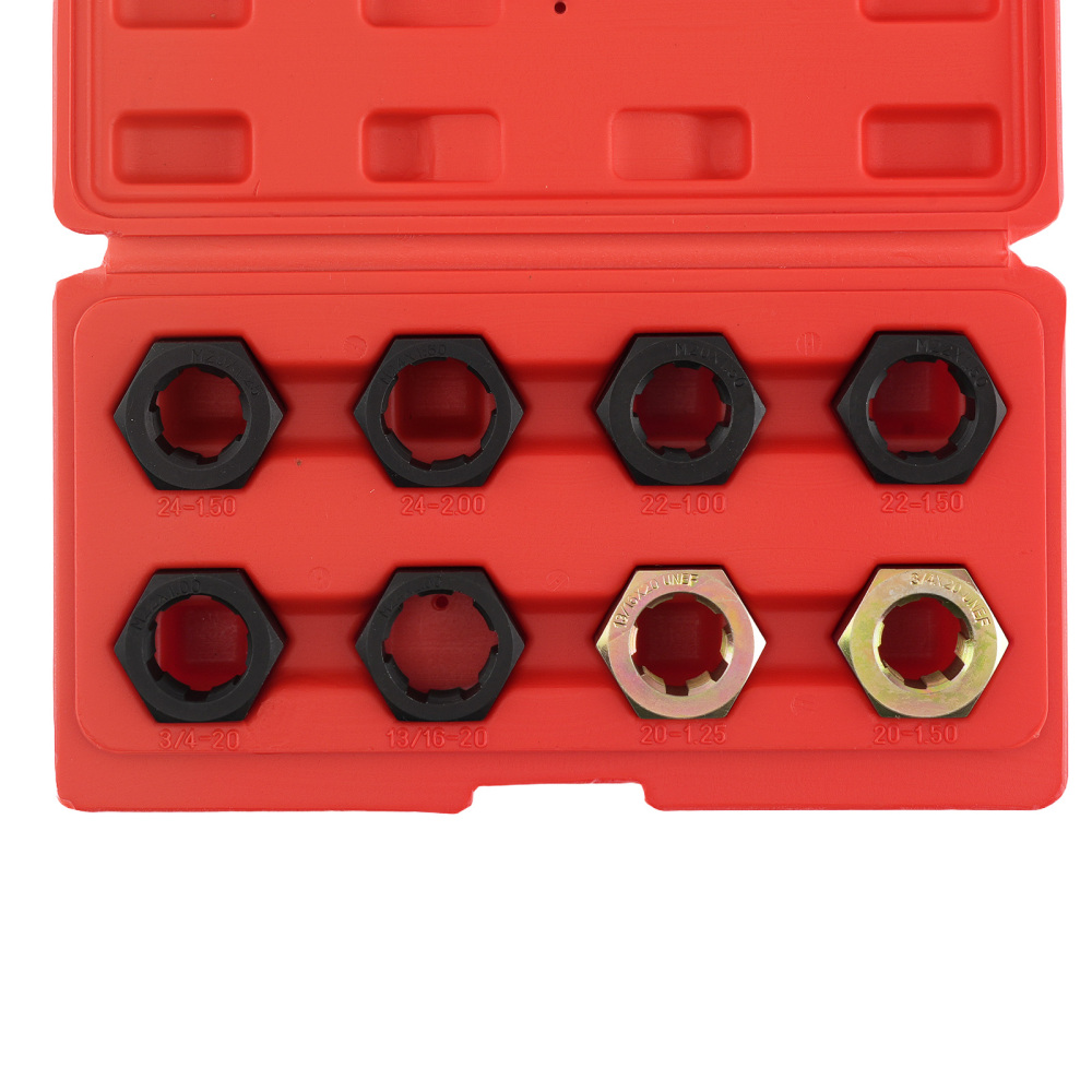 8pc Axle Die Set for Front Wheel Drive Cars M24 M22 M20 Thread Tools