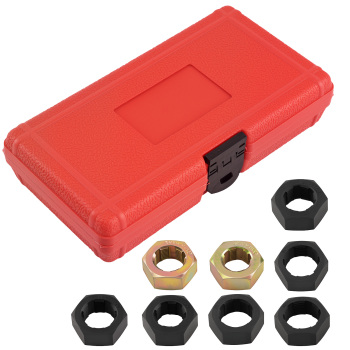 8 Pezzi Rifilettatura Assale for Auto Trazione Anteriore Chiave 1-1/4 Acciaio