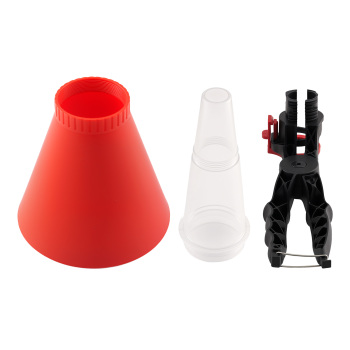 Universal Oil Funnel PVC Plastic Multifunctional Pour Oil Tool for Car Repairing